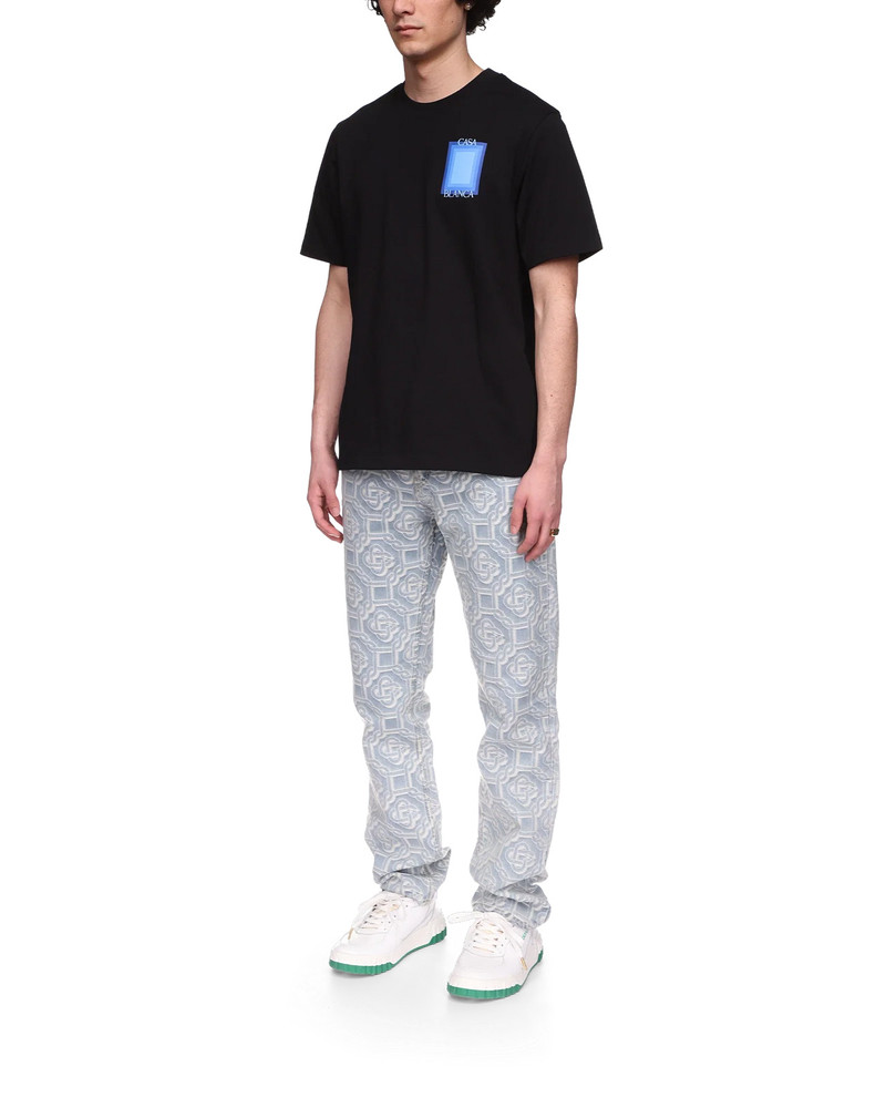 Gradient Stacked Logo T-Shirt | Casablanca Paris 5