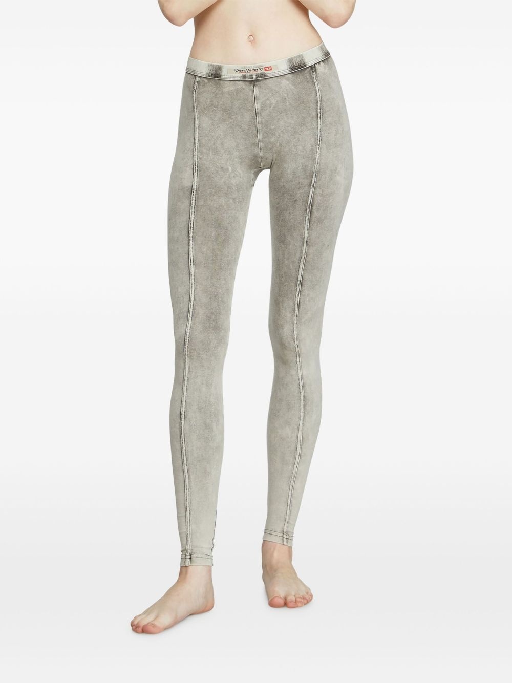 Athena denim leggings - 2