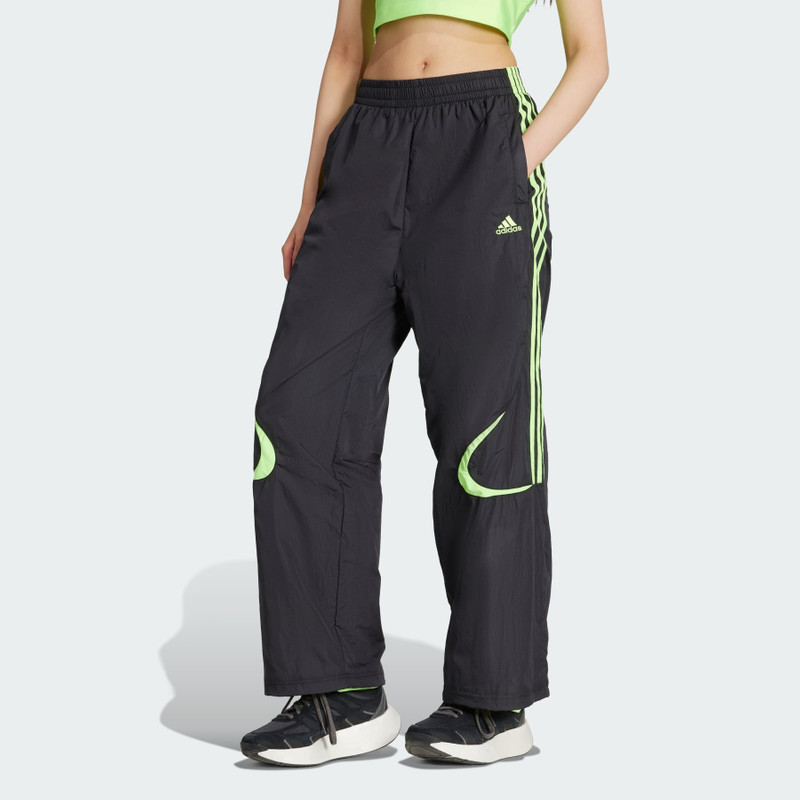 adidas Teamgeist Adicolor Oversized Track Pants outlook