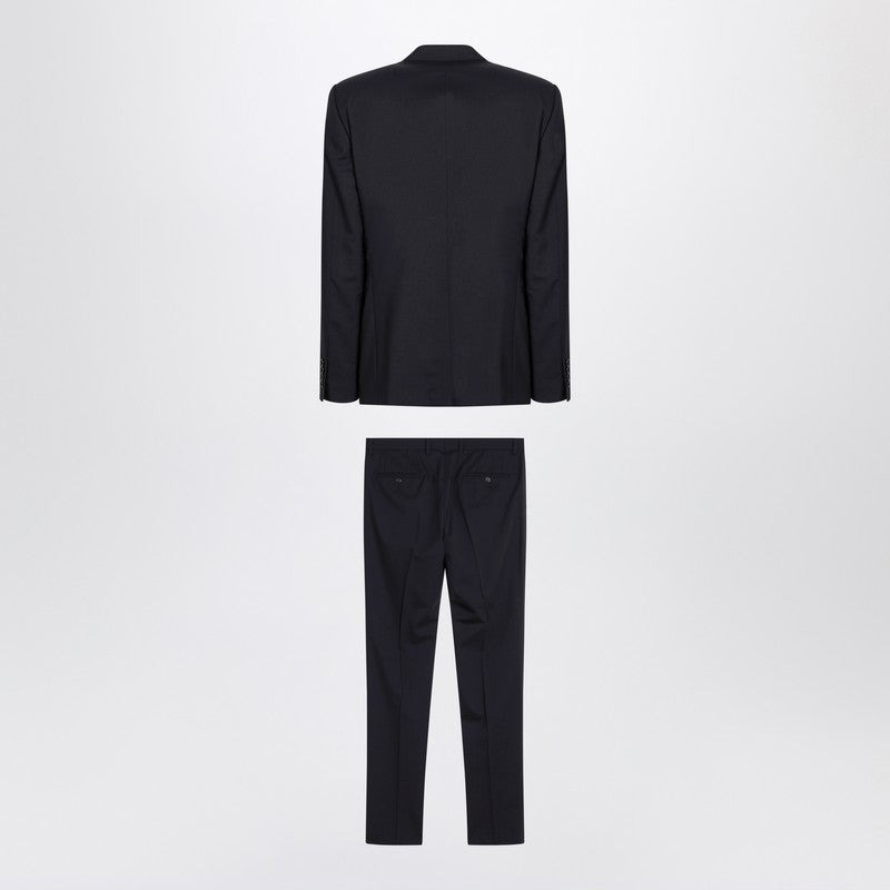 Dolce&Gabbana Blue Single-Breasted Virgin Wool Suit Men - 2