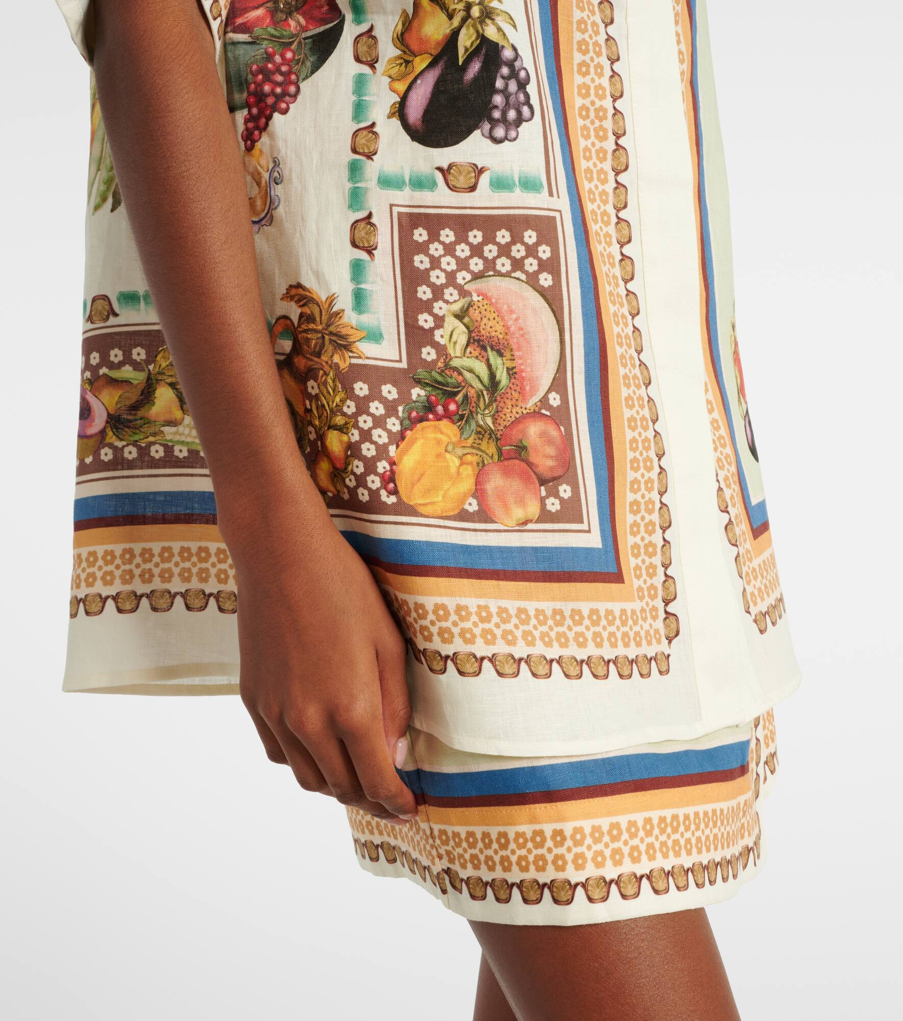 Mercado printed linen shirt - 5