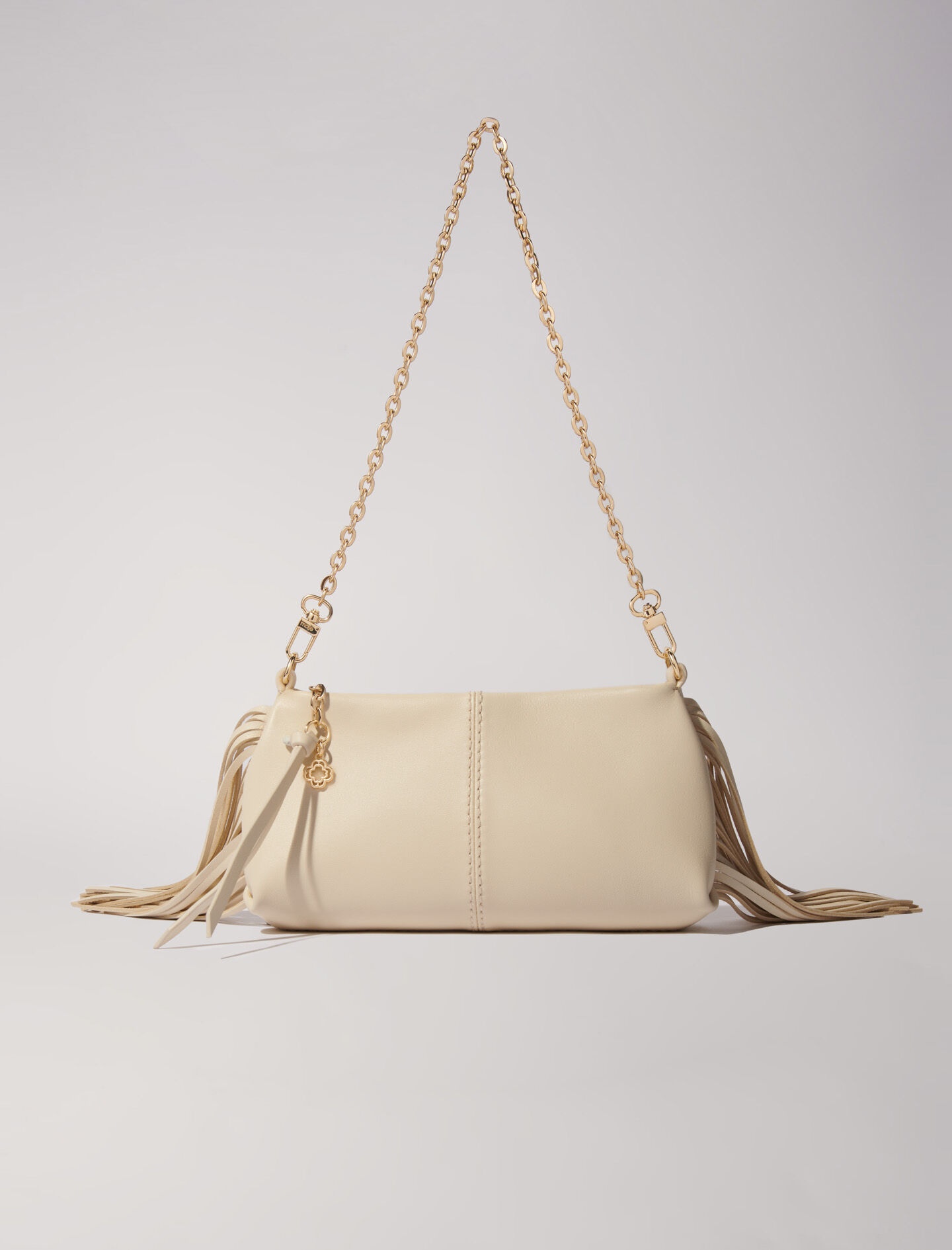 Miss M plain leather clutch bag - 7
