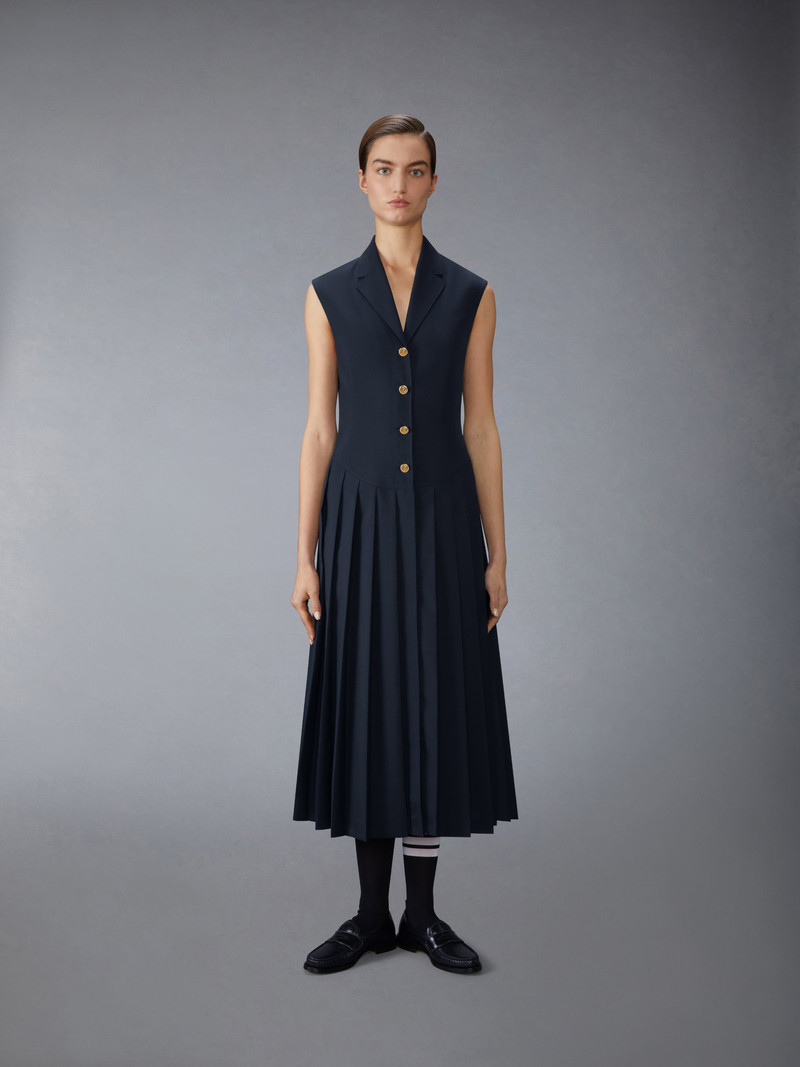 Thom Browne SCHOOL UNIFORM PLEATED DRESS outlook