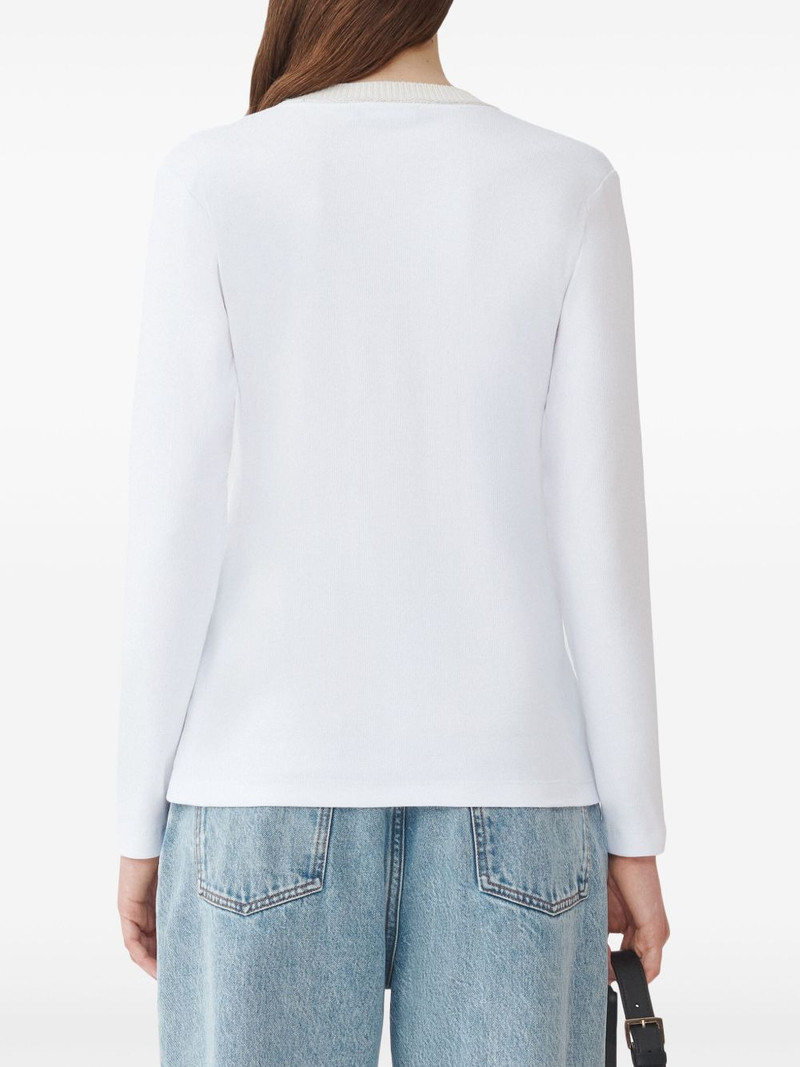 jersey v-neck t-shirt 4