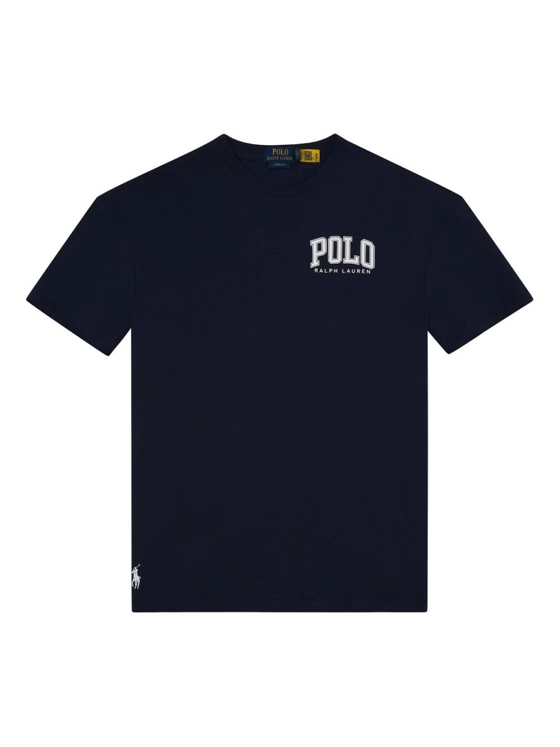 logo-print cotton T-shirt 1