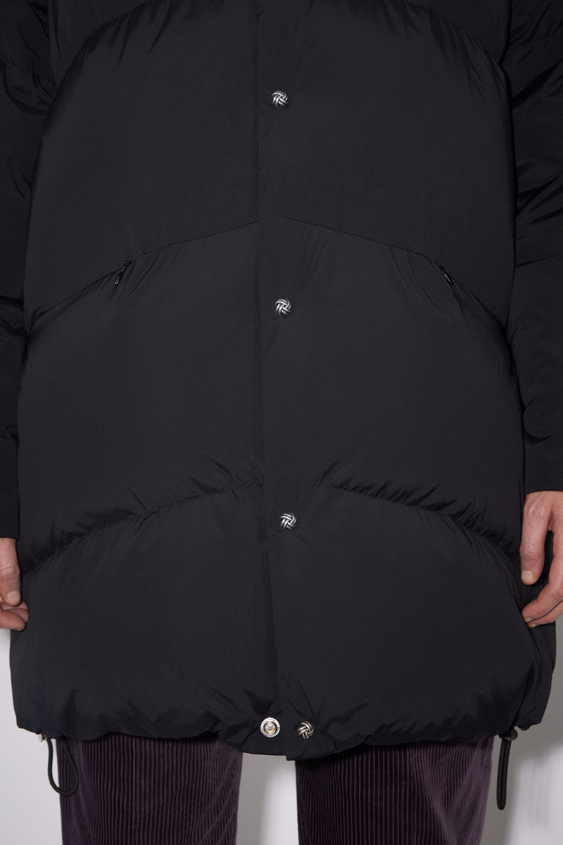 Long down coat - Black 5