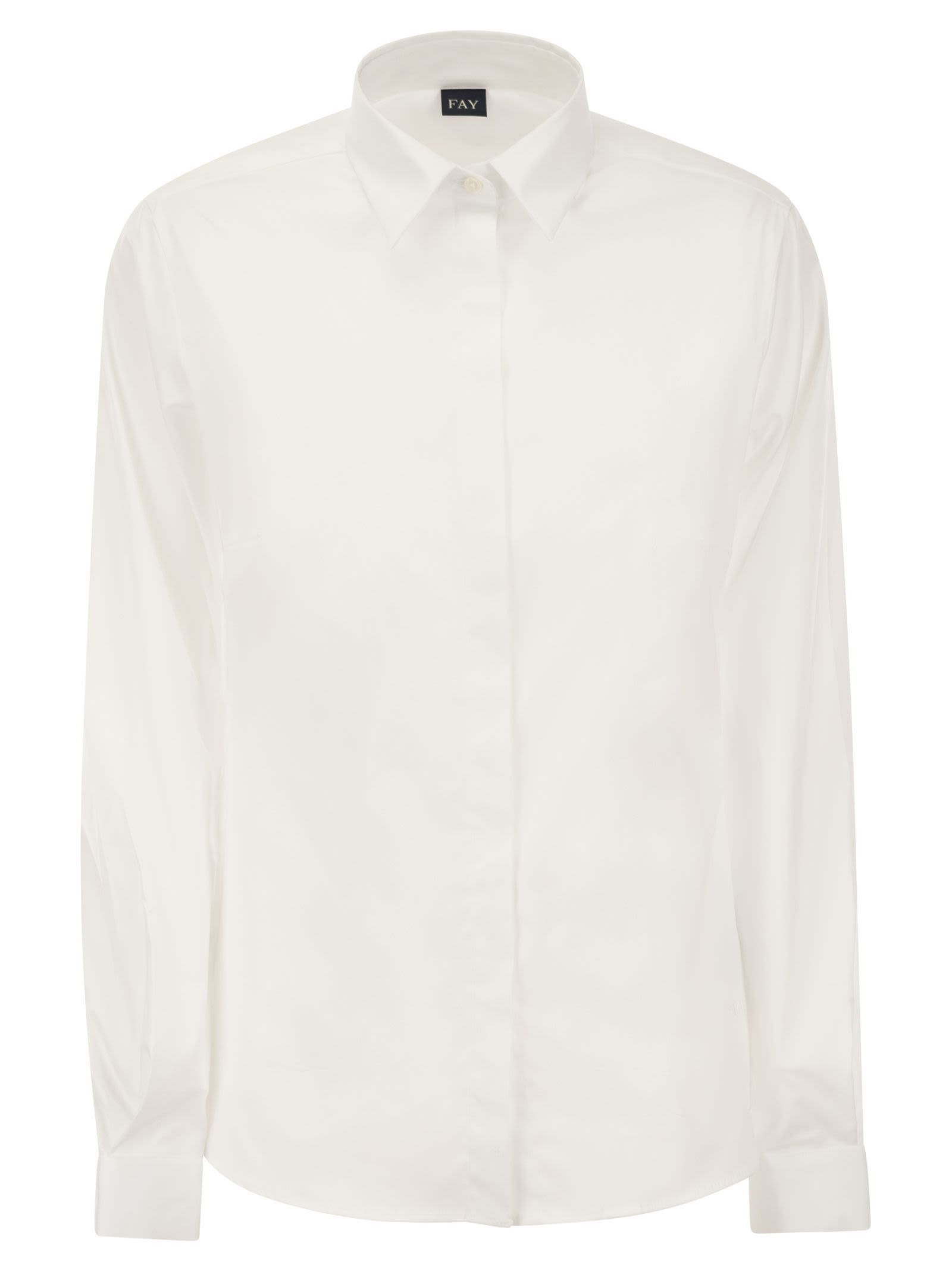 FAY - Fay Women Italian Neck Shirt - 1