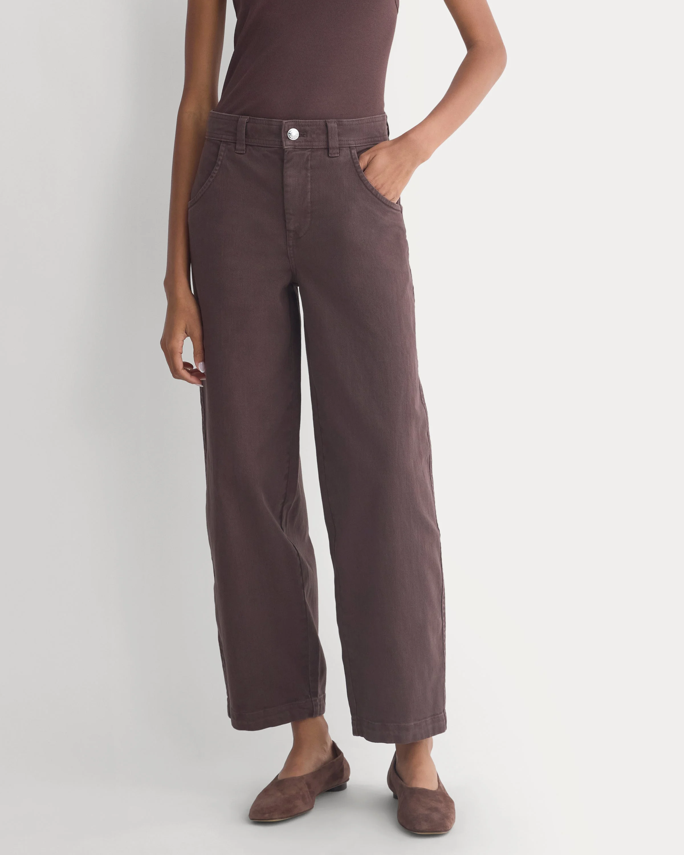 UTILITY TWILL BARREL PANT - 1