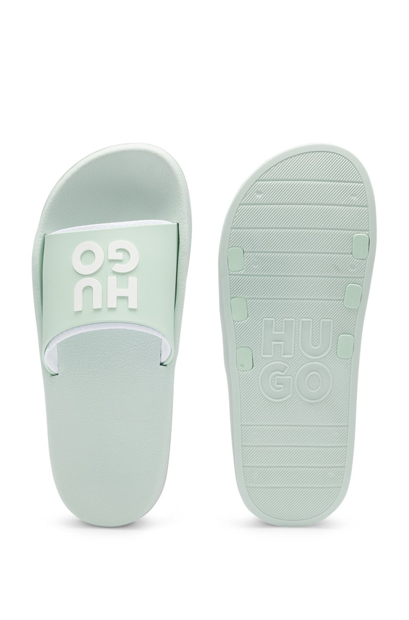SLIDES WITH LOGO-BRANDED STRAPS 4