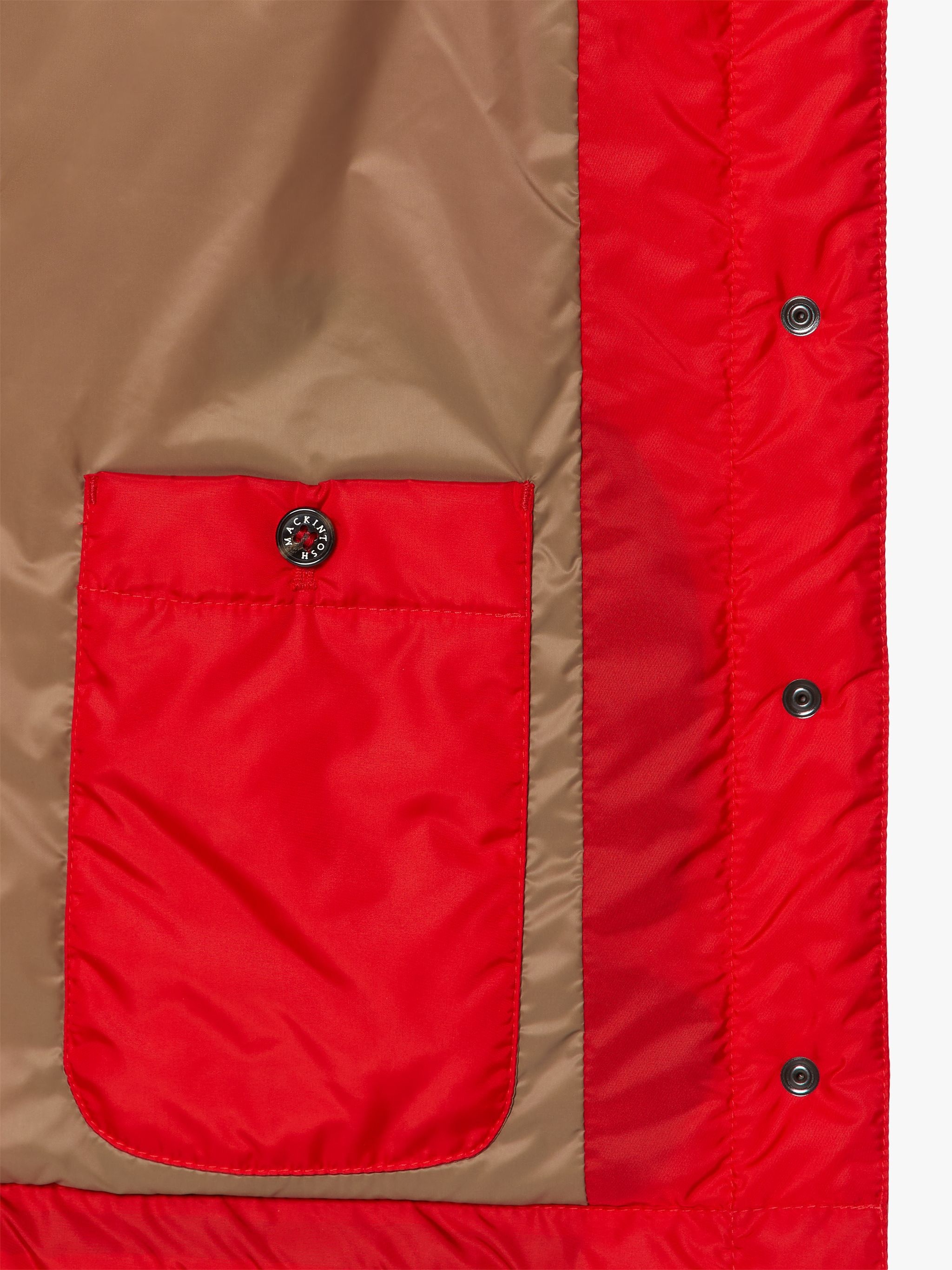 ANNABEL RED NYLON LINER VEST | LQV-005 - 6