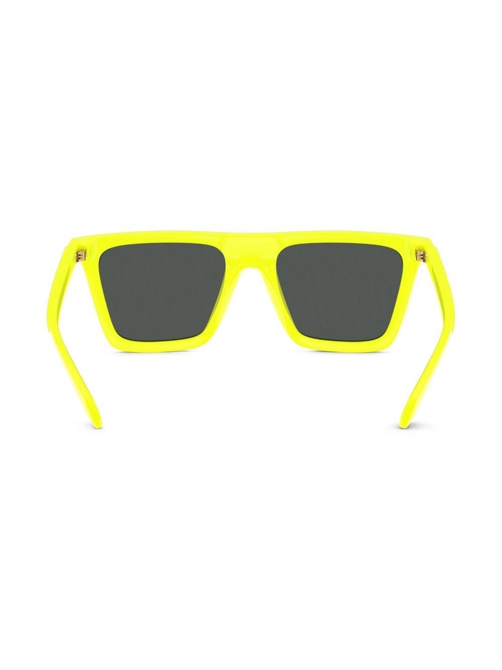 Greca-detail square-frame sunglasses - 4
