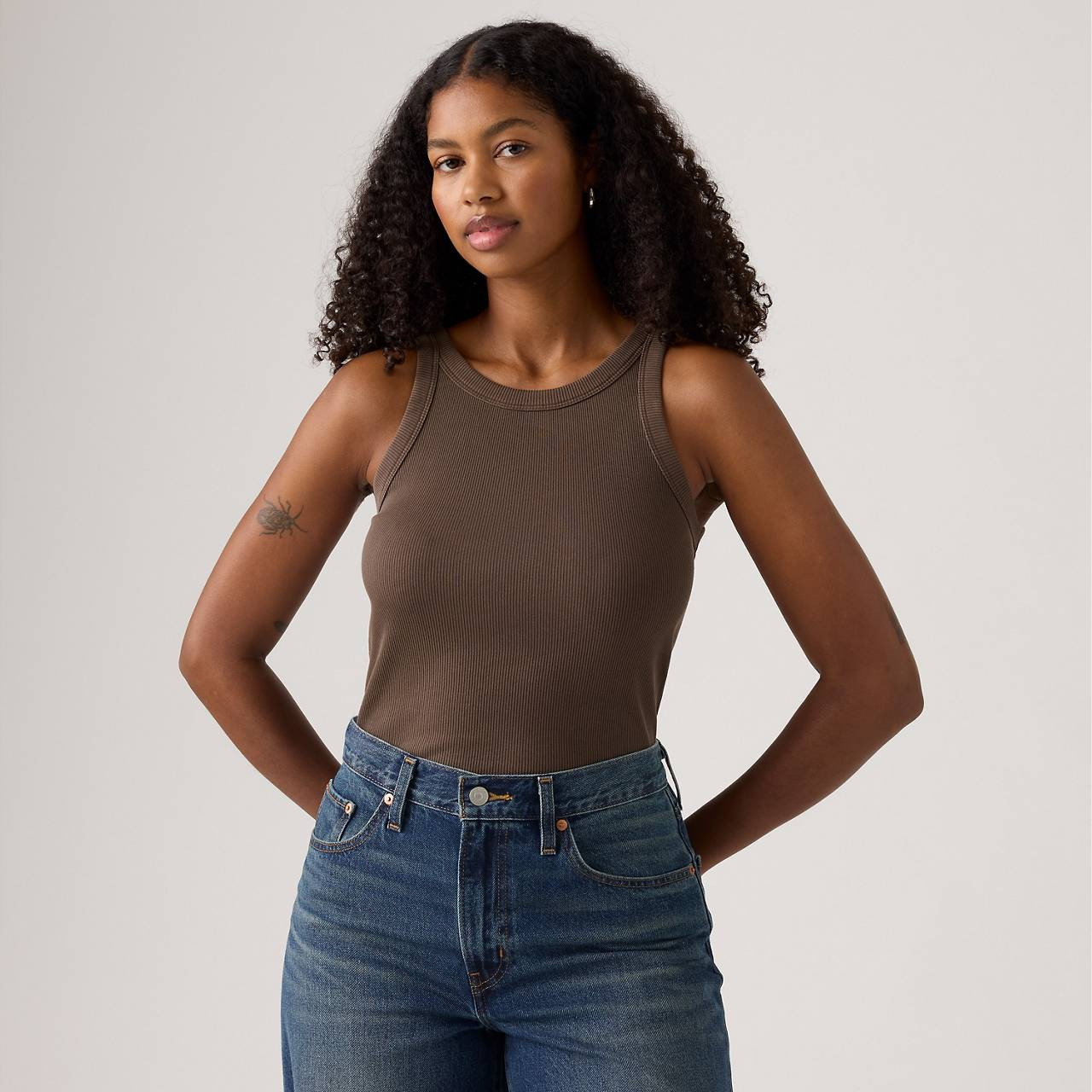 ESSENTIAL RACER TANK TOP - 2