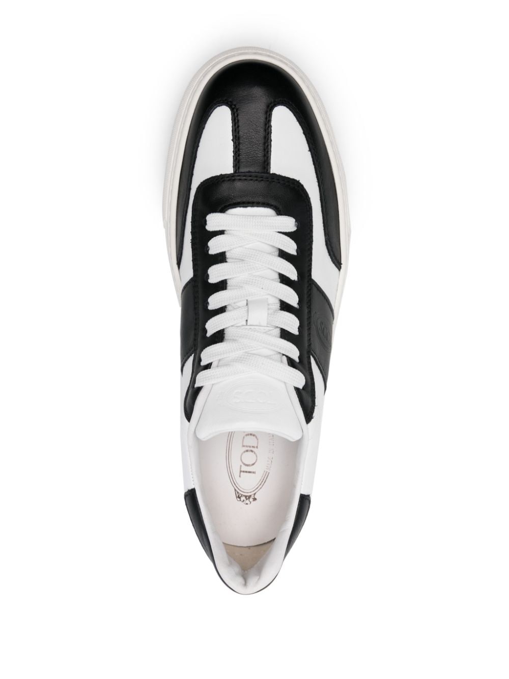 logo-debossed sneakers - 4