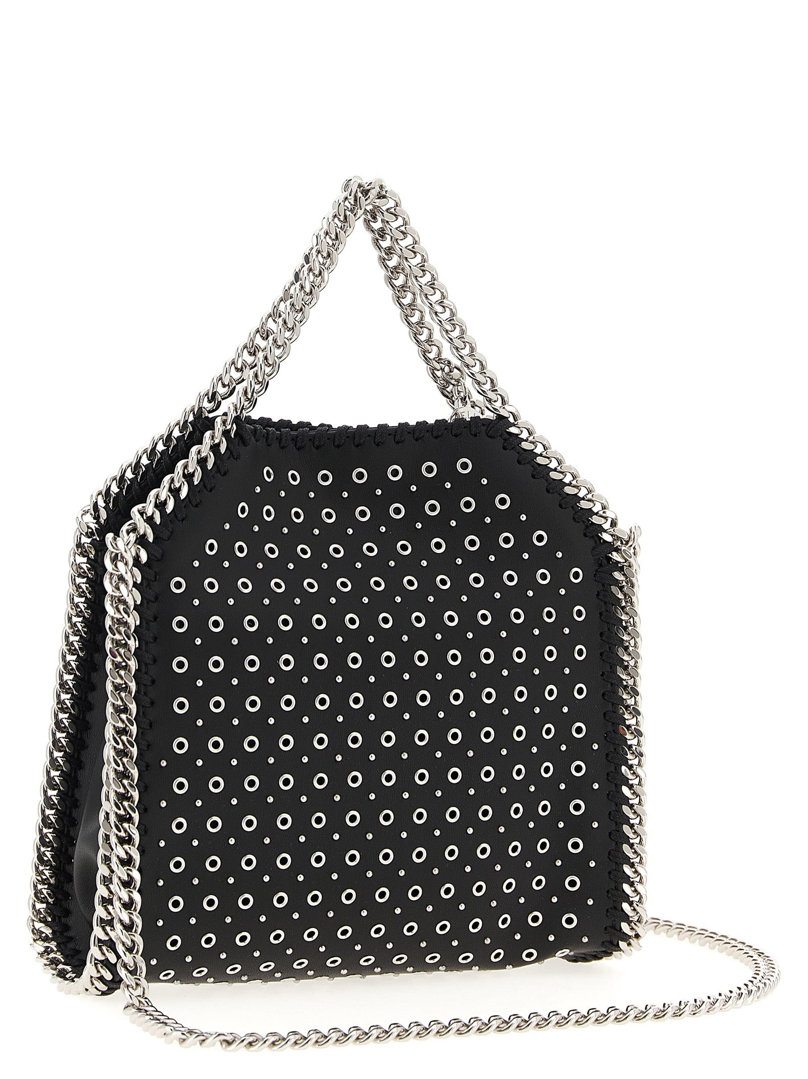 Tiny Falabella Hand Bags Black - 2
