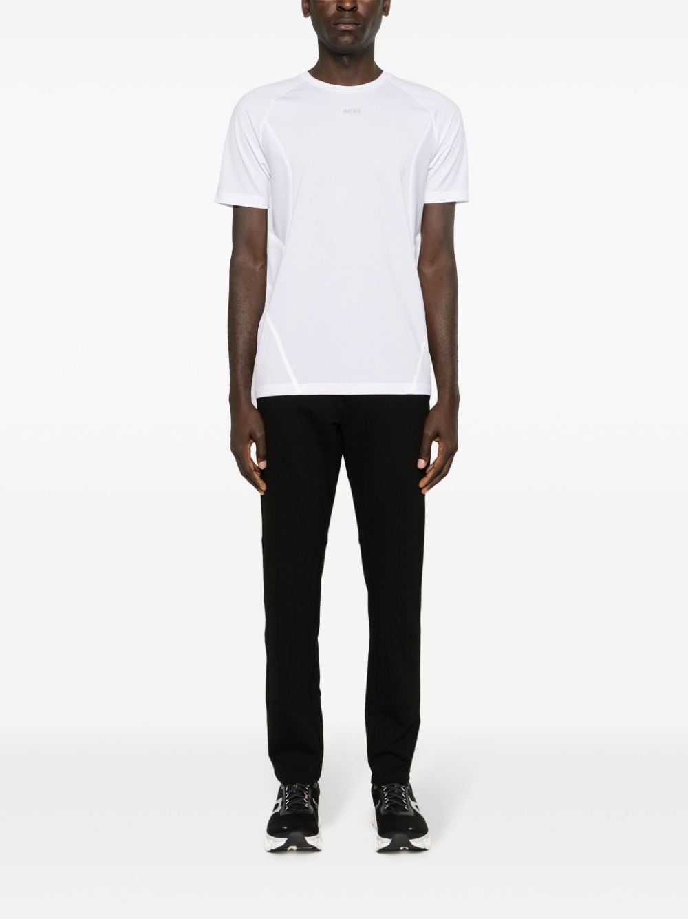 mid-rise slim-fit trousers - 2