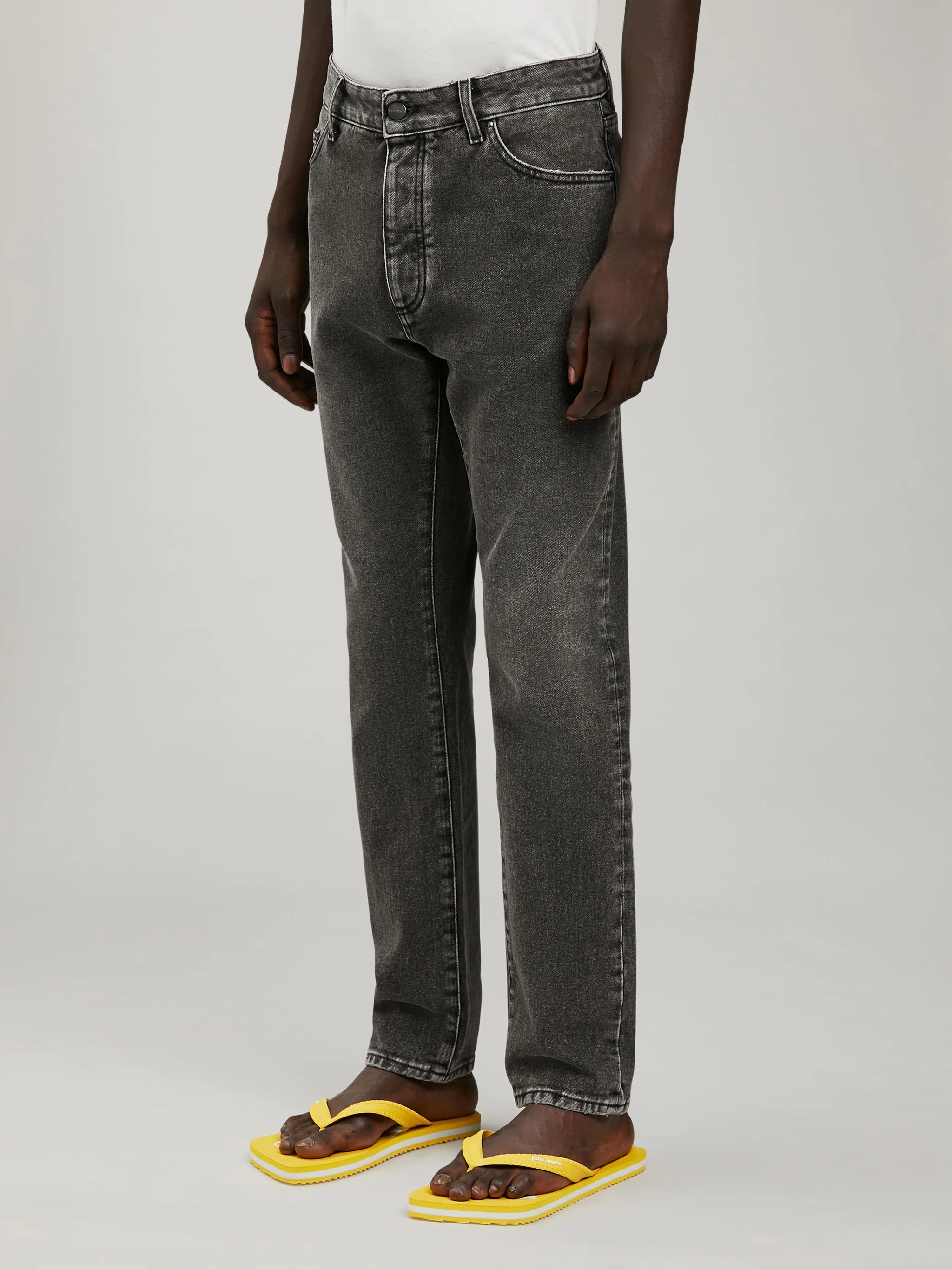 BLACK LOGO DENIM - 4