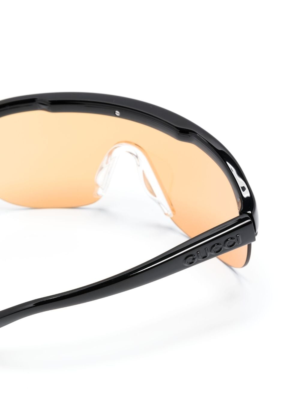 lens-decal shield-frame sunglasses - 3