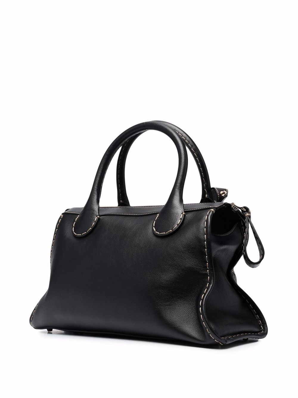 Edith medium leather handbag - 4