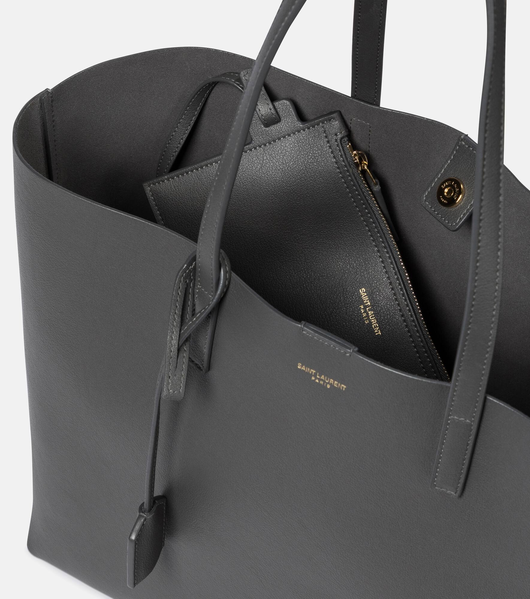 Shopping E/W leather tote - 3
