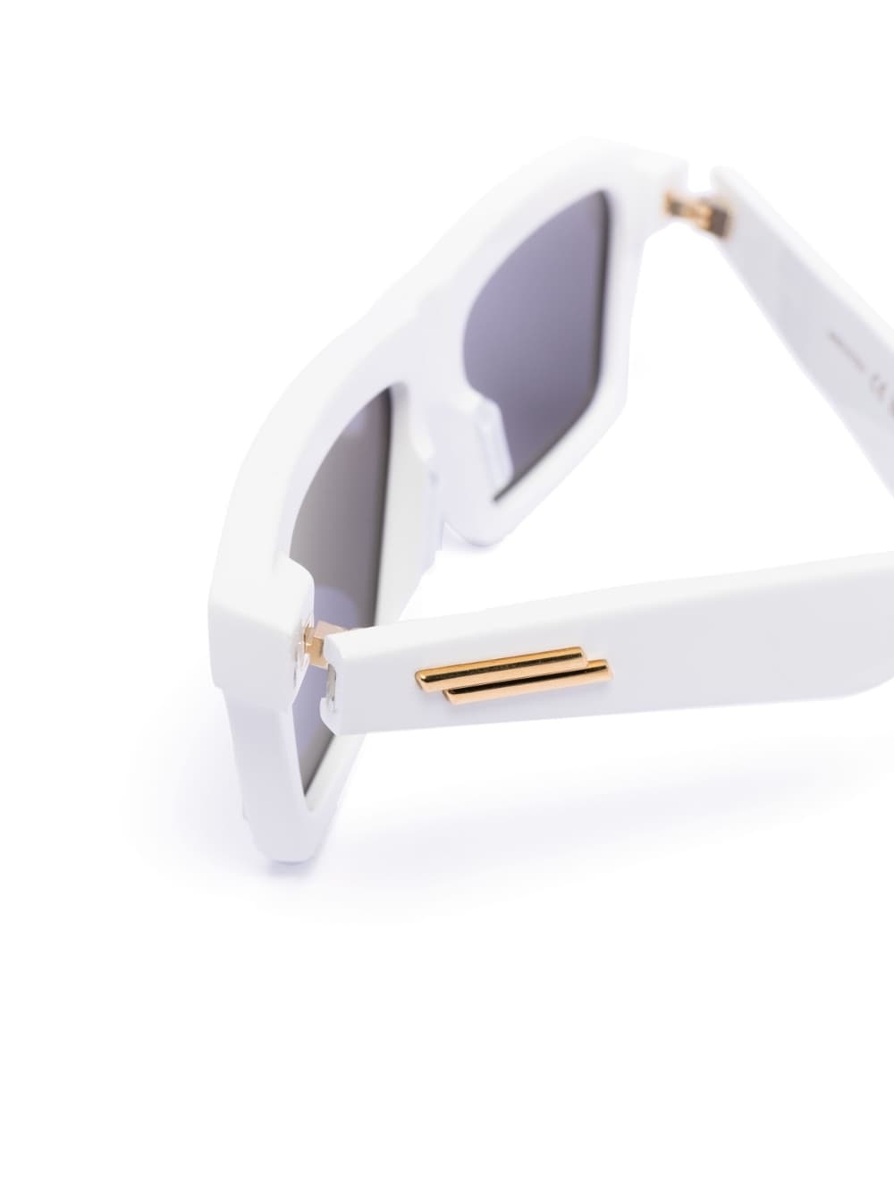 Boxy rectangle-frame sunglasses - 4