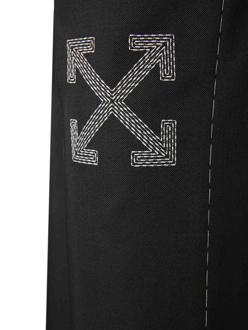 logo embroidery trousers 5