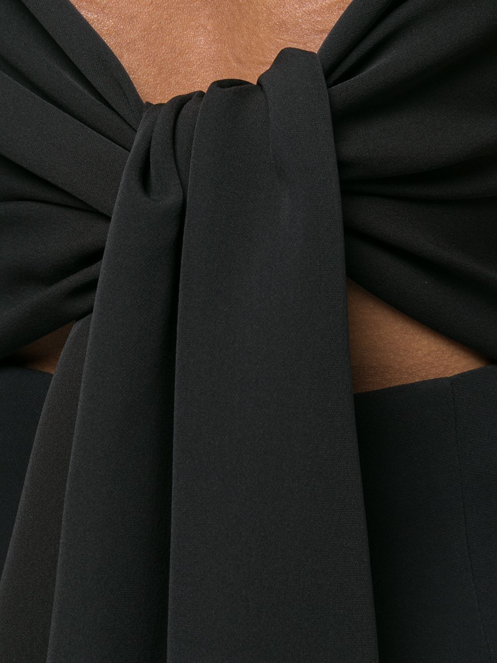 open back tie waist dress - 5