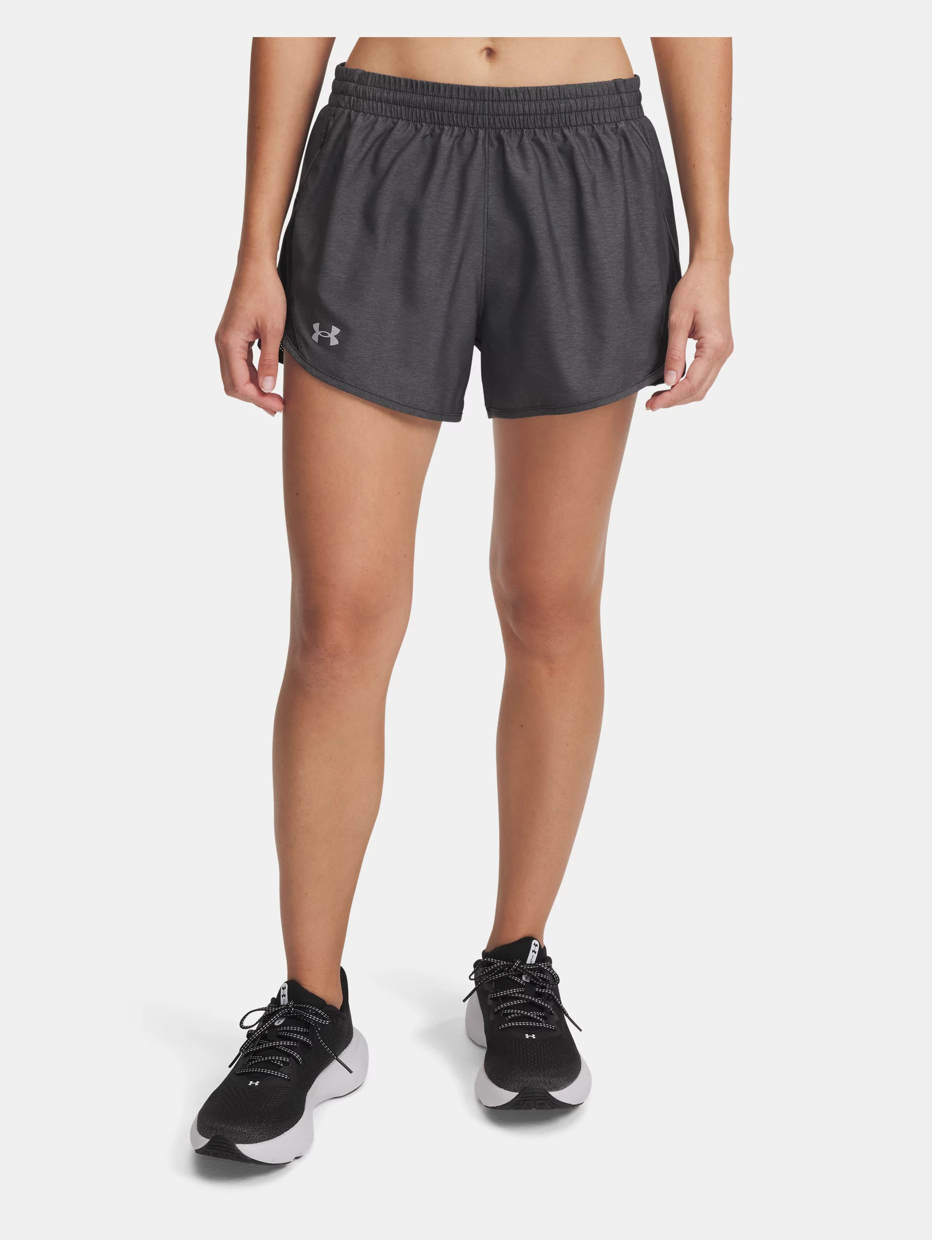 Women's UA Fly-By Heather 3" Shorts - 1