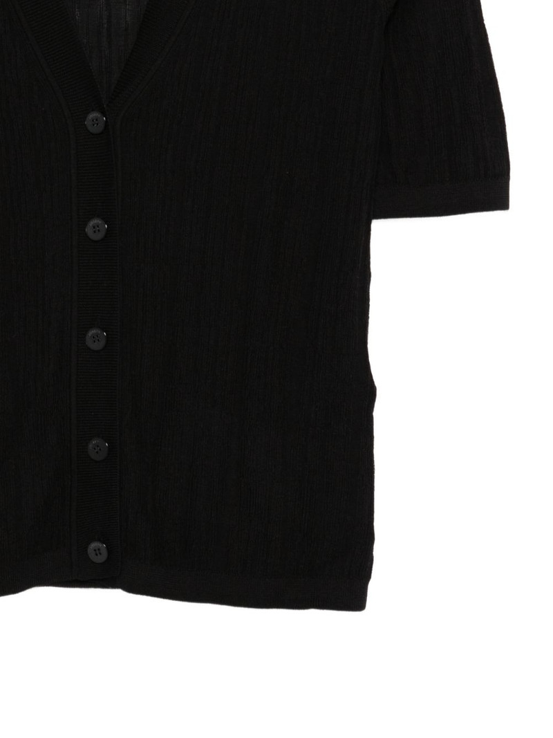 Sens crinkle ribbed cardigan 3