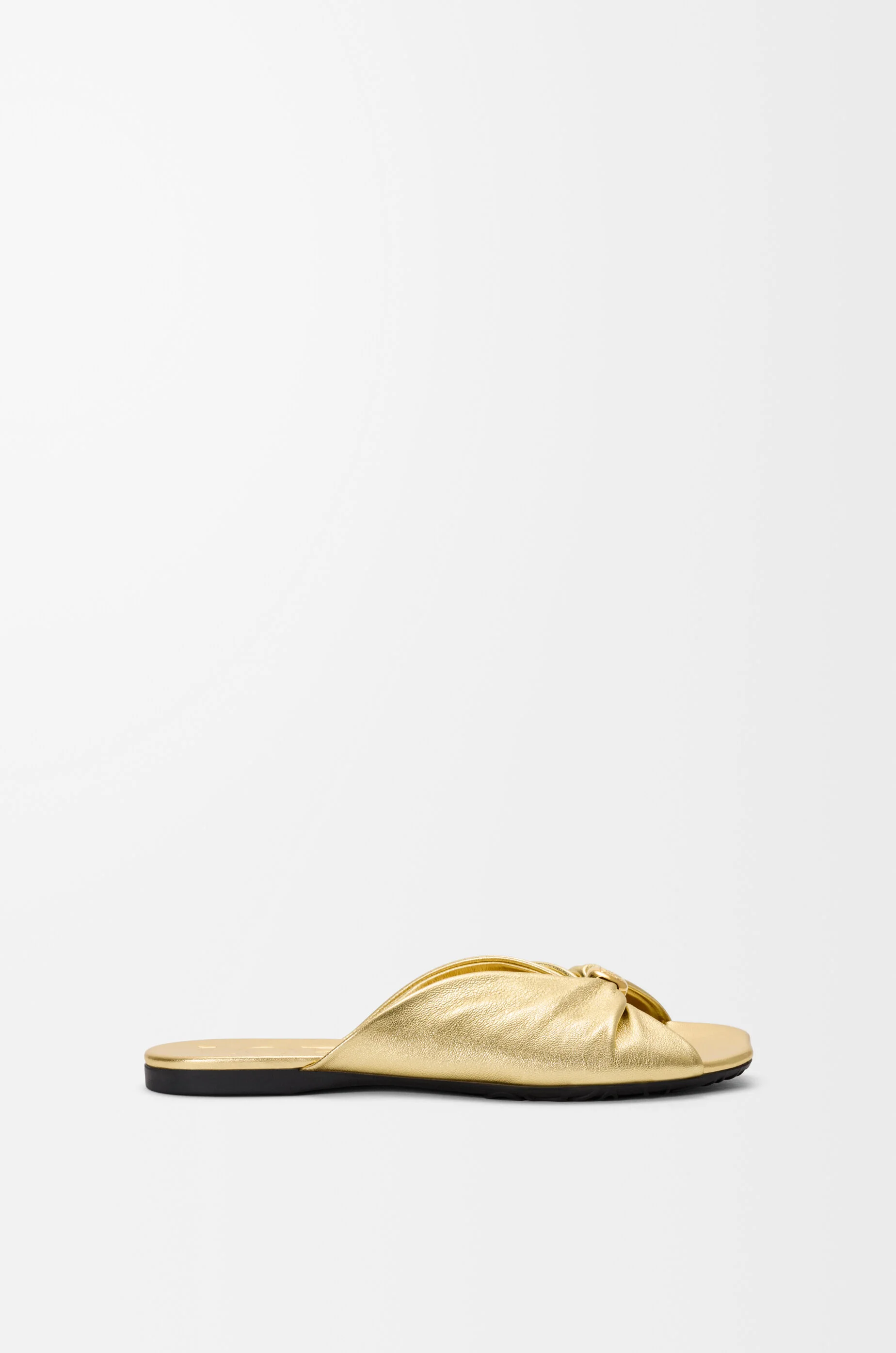 Pebble Soft slide in laminated lambskin - 1