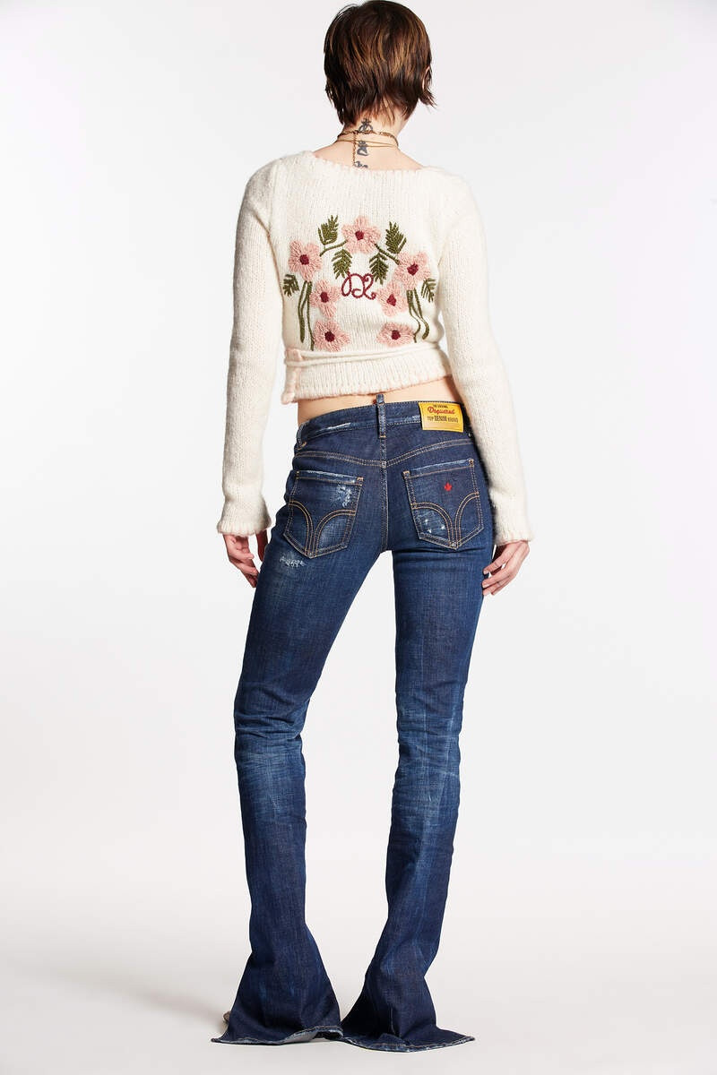 DSQUARED2 DARK EASY WASH TRUMPET JEANS outlook