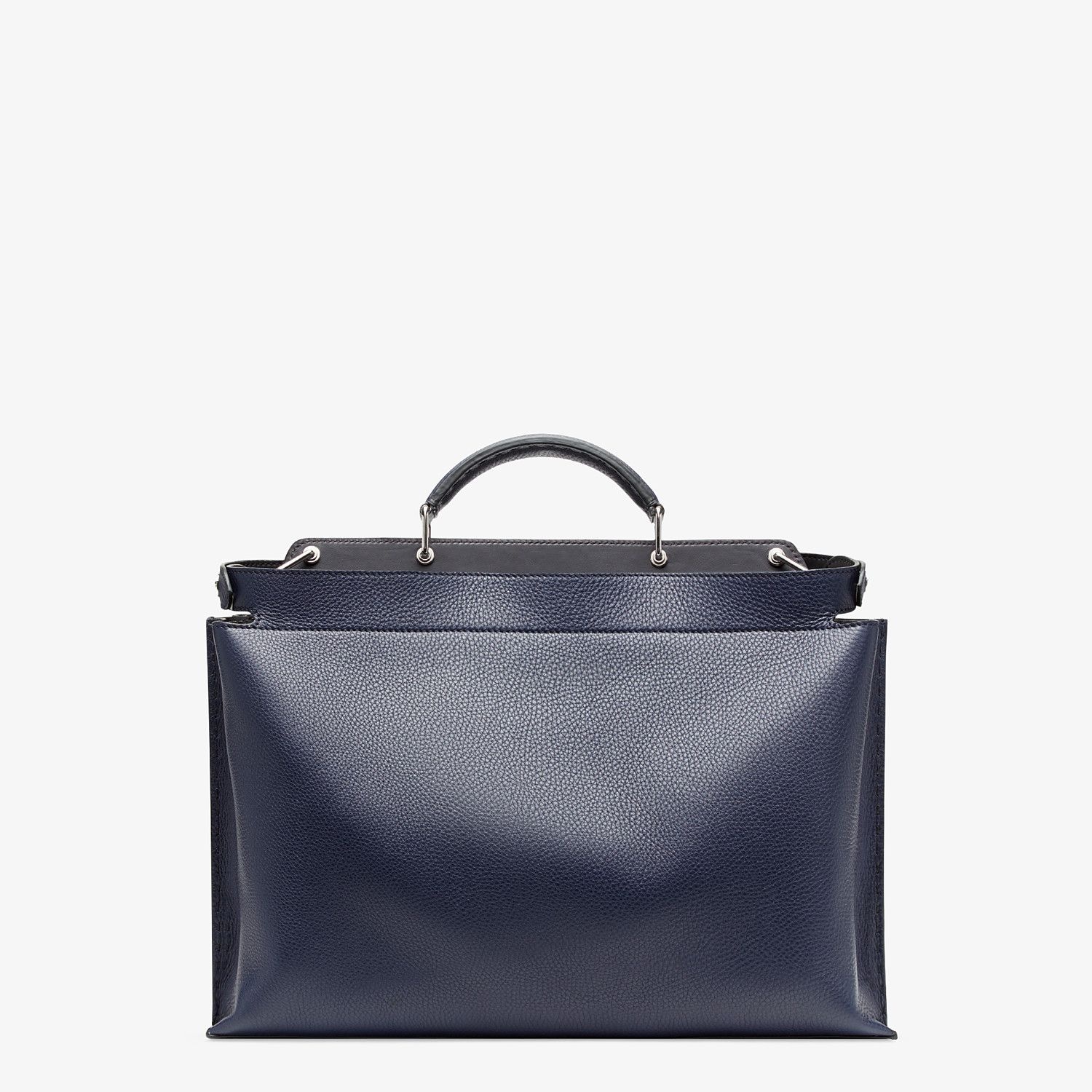 Blue leather bag - 3