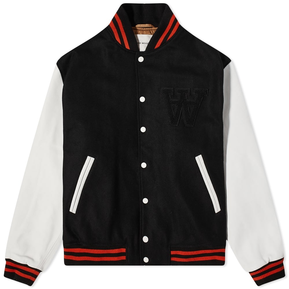 Wood Wood Gabriel Varsity Jacket - 1