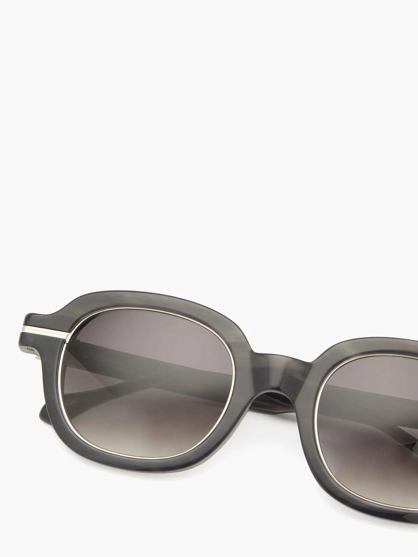 Square acetate sunglasses - 2