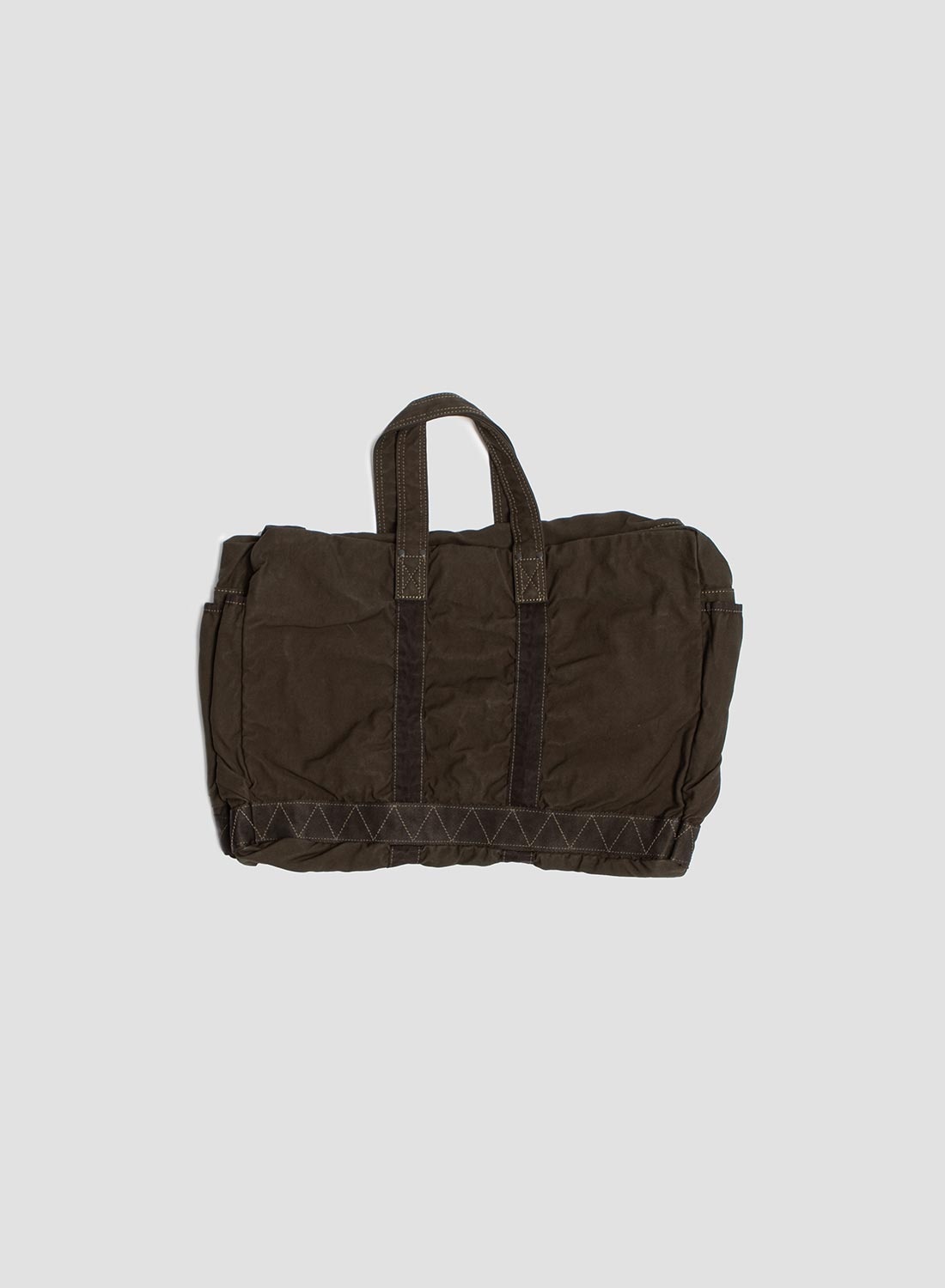 Porter-Yoshida & Co Crag 2Way Boston Bag Small in Khaki - 3