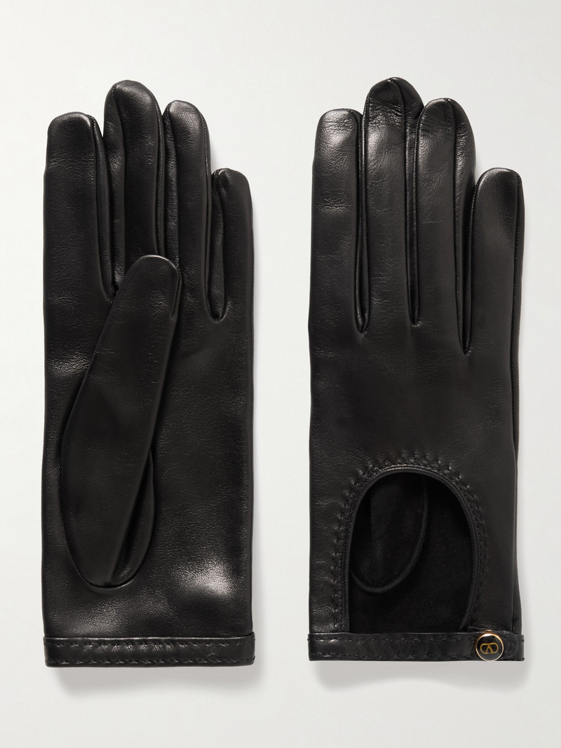 Vlogo Leather Gloves 1