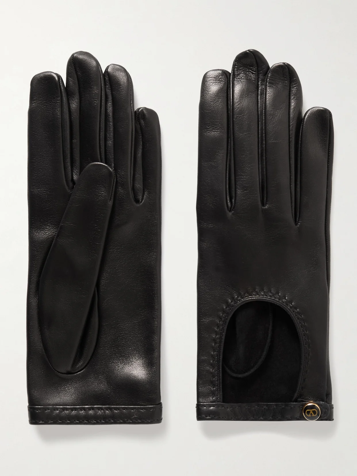 Vlogo Leather Gloves - 1
