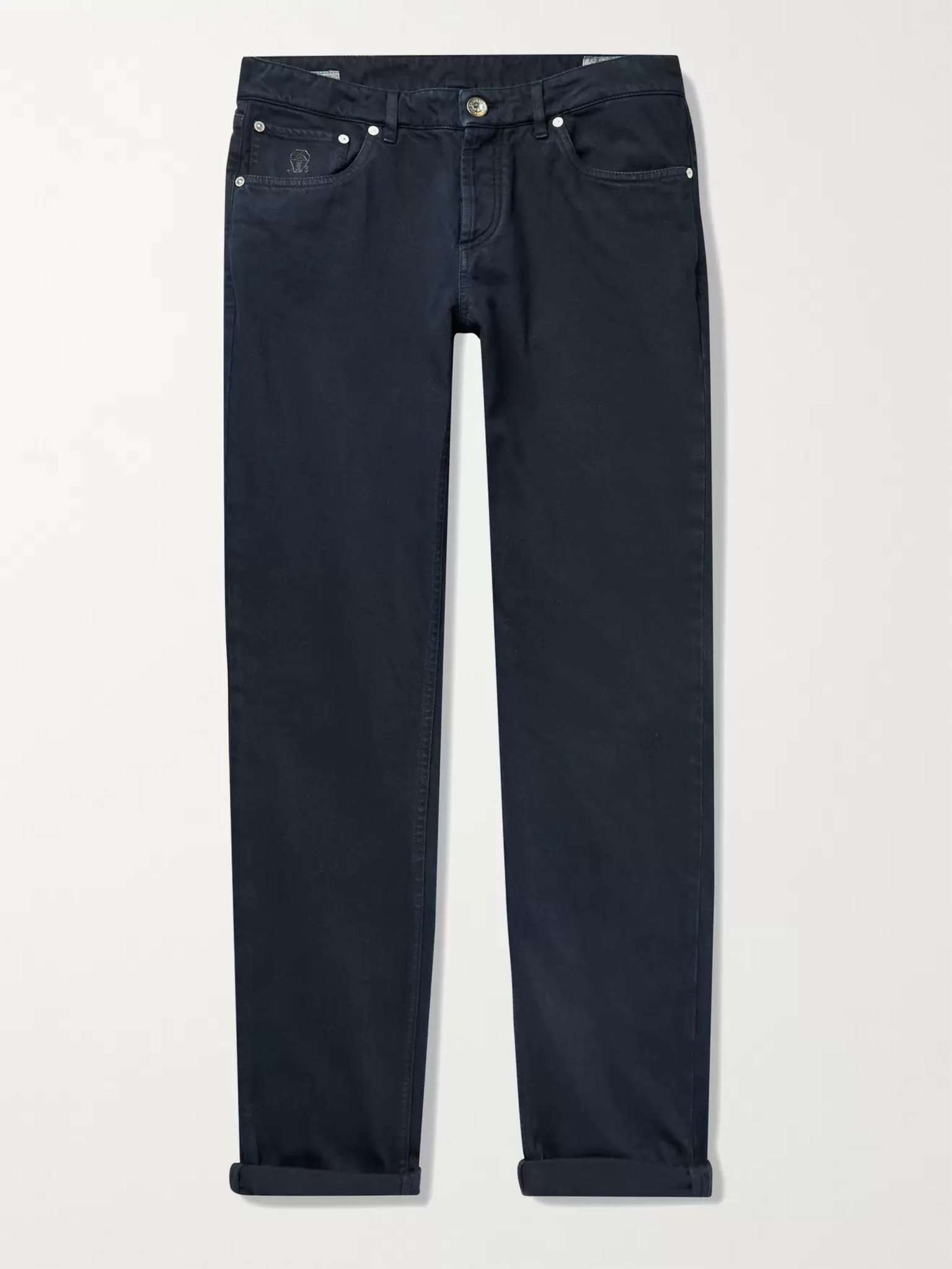 Slim-Fit Denim Jeans - 1