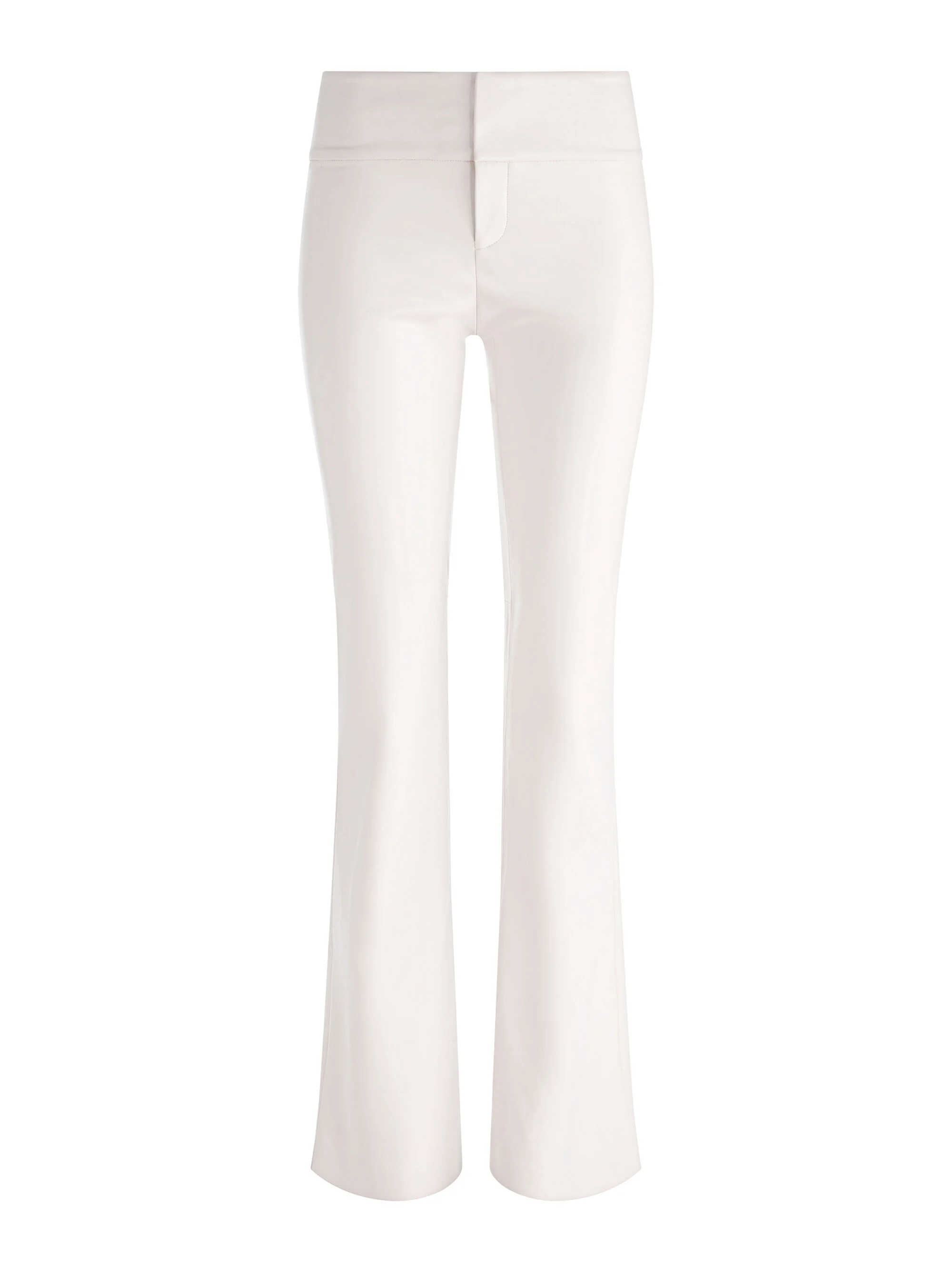 OLIVIA VEGAN BOOTCUT PANT - 1