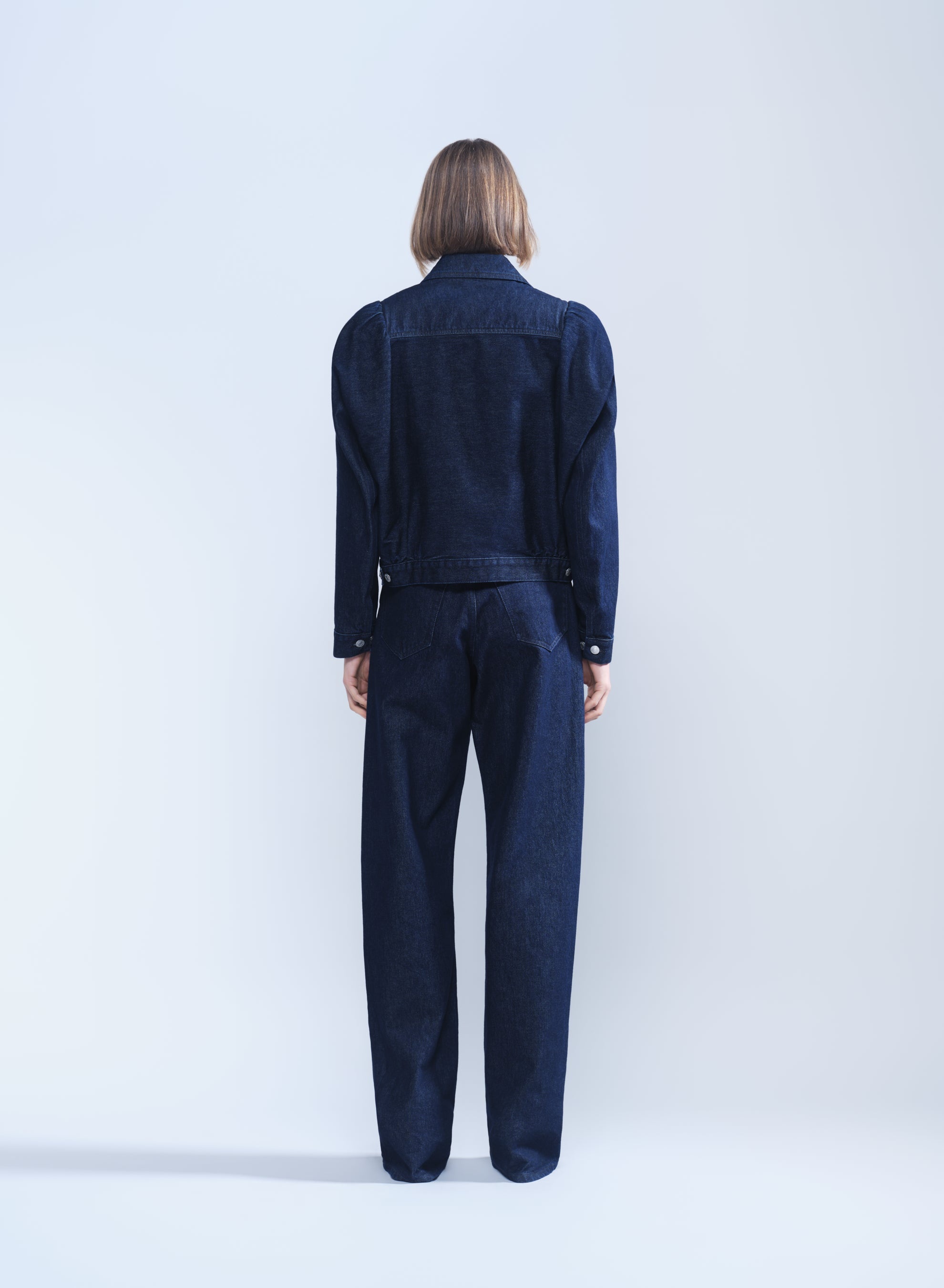 PUFFED DENIM JACKET - 3