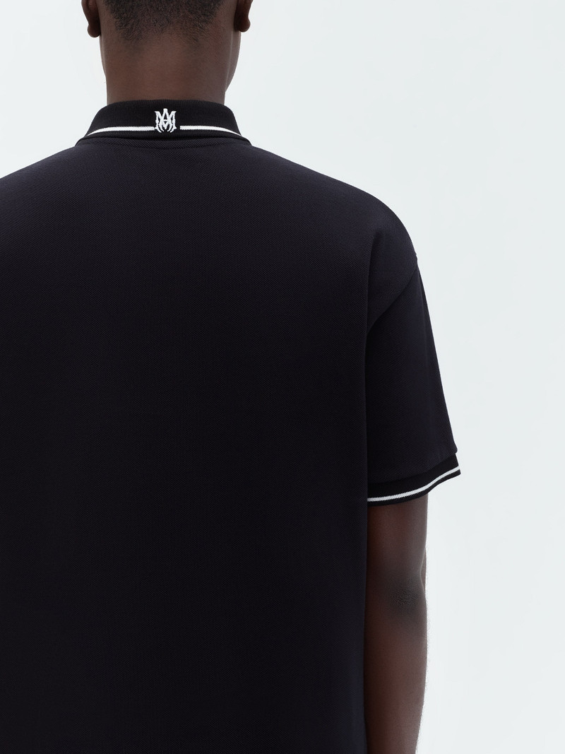 AMIRI ARTS DISTRICT PIQUE POLO 6
