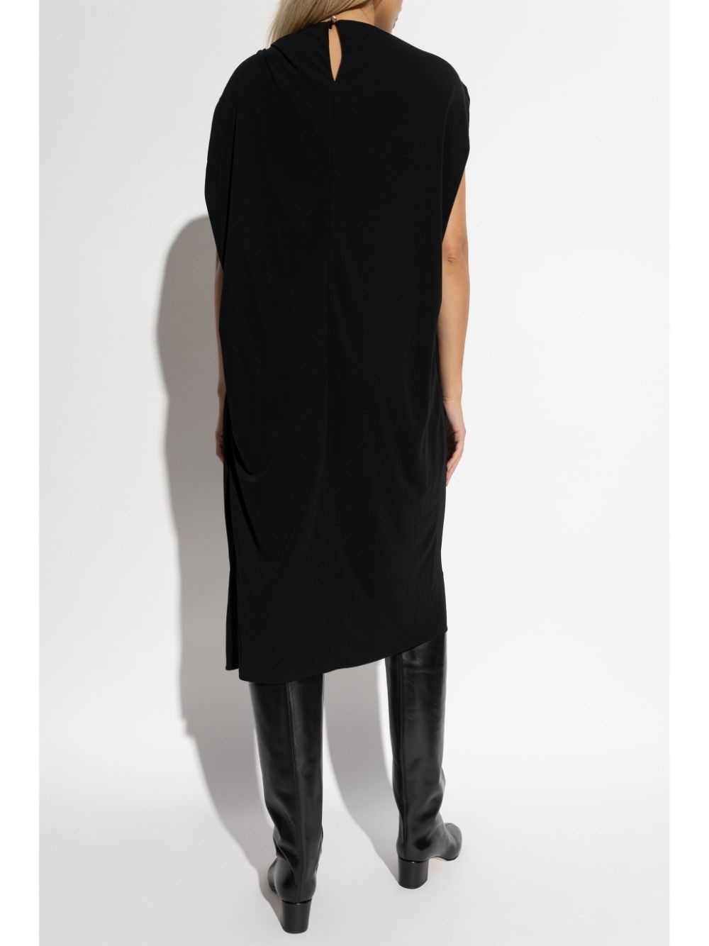 sleeveless midi dress - 4