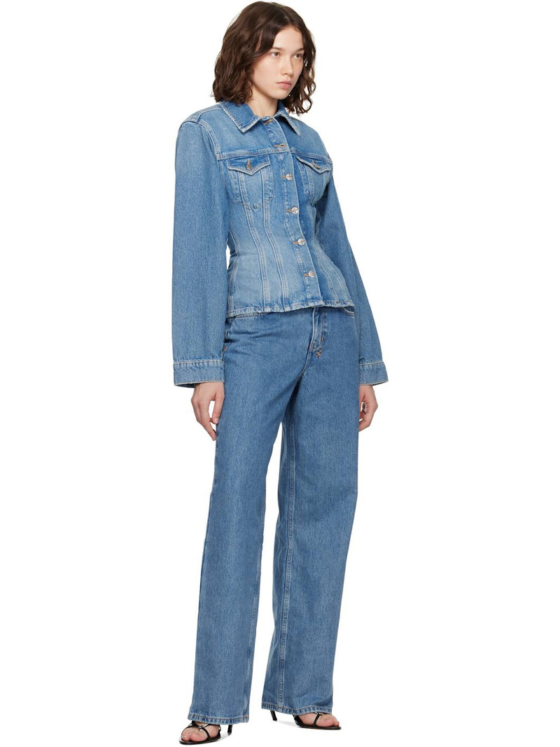 Ksubi Blue Low Rider Jeans outlook