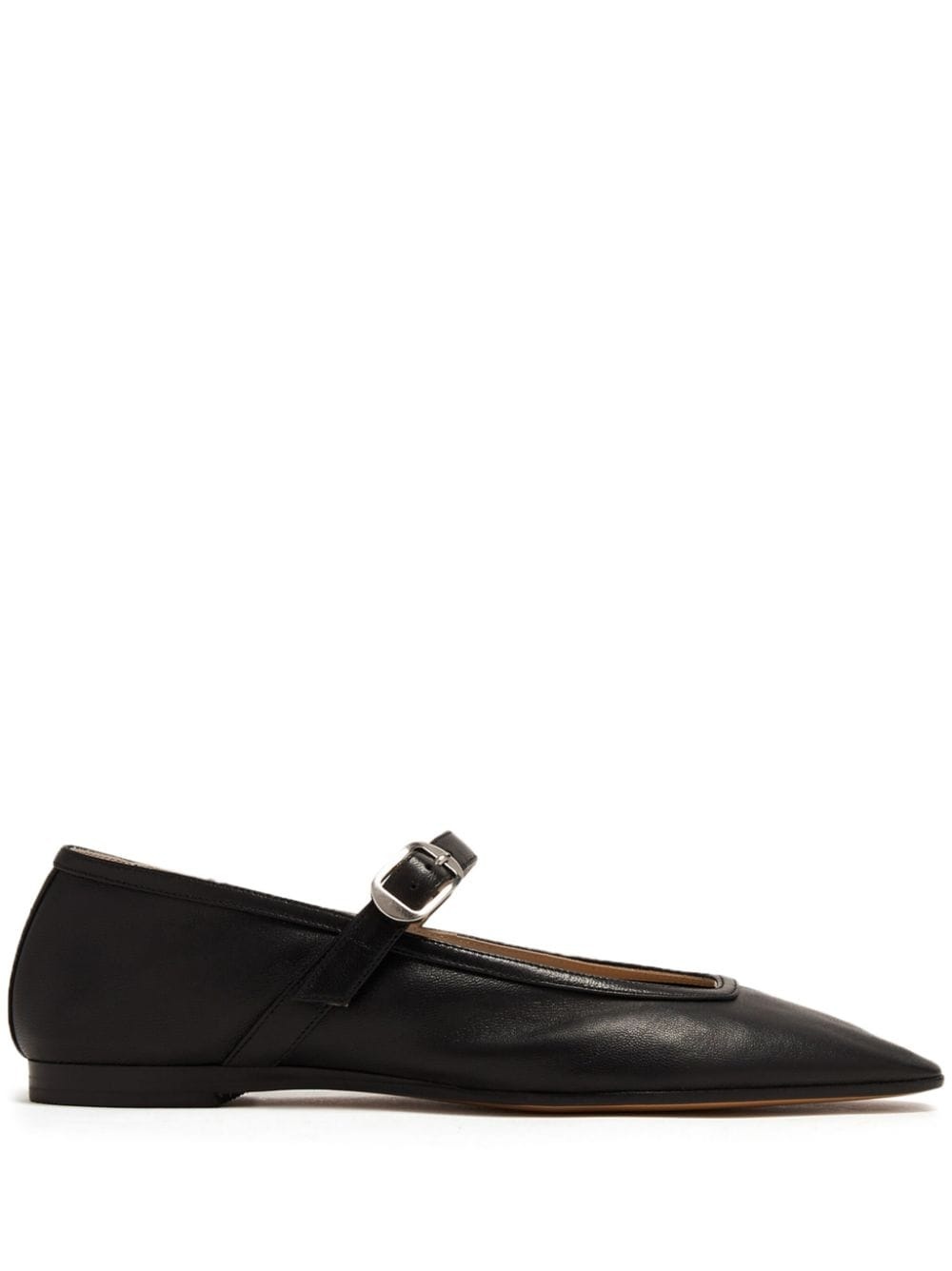 buckle-fastening leather Mary Janes - 1