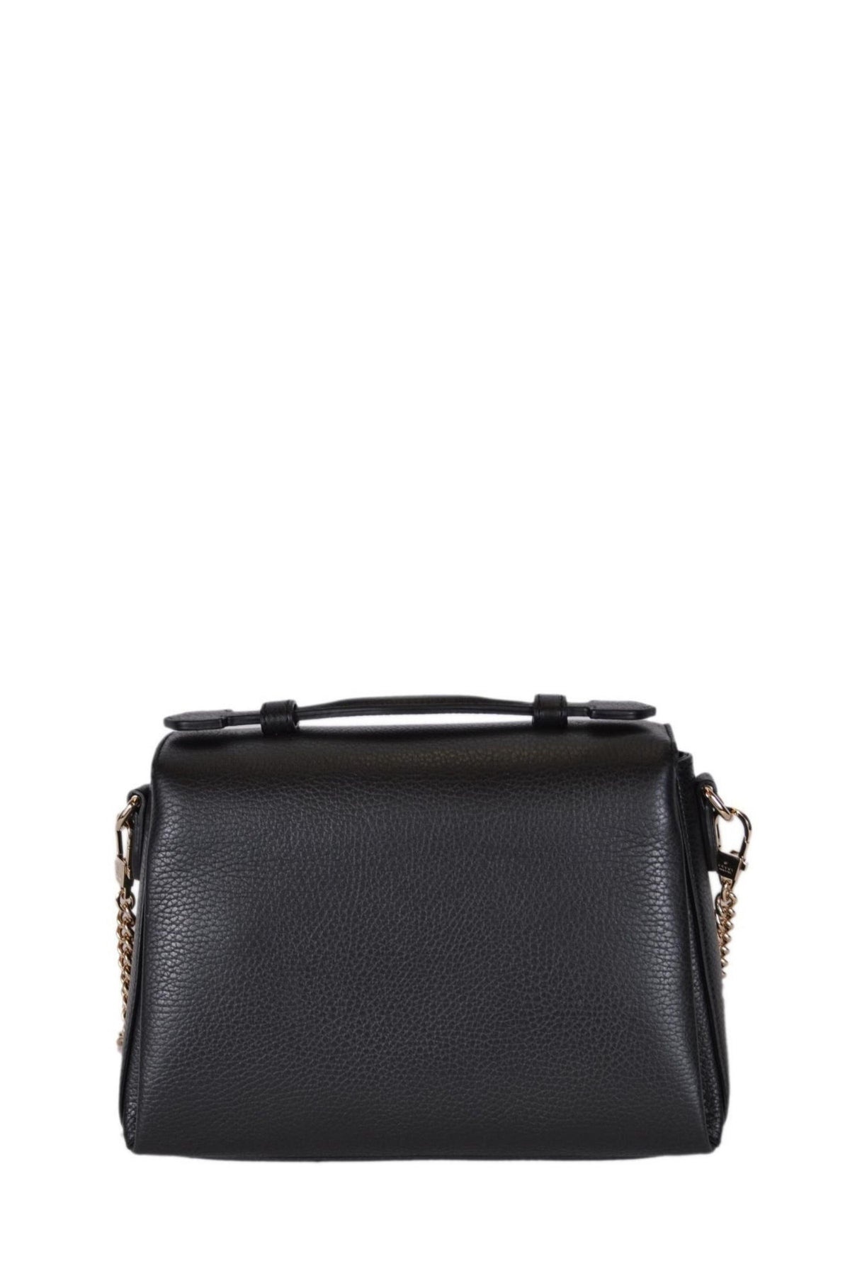 GG Shoulder Bag in Black Leather - 2