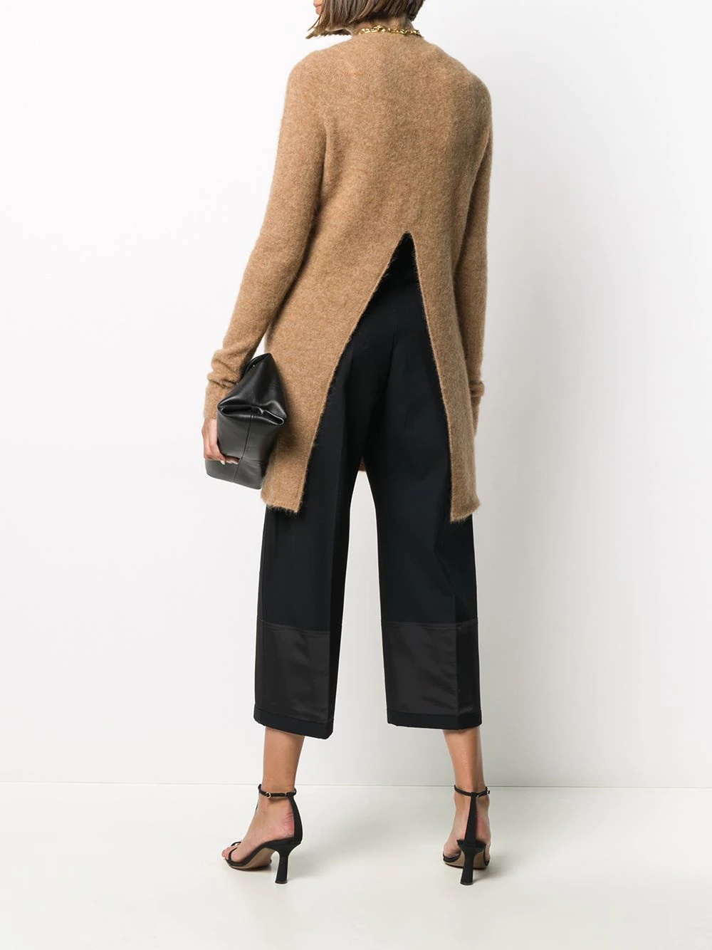 elongated slit jumper - 2