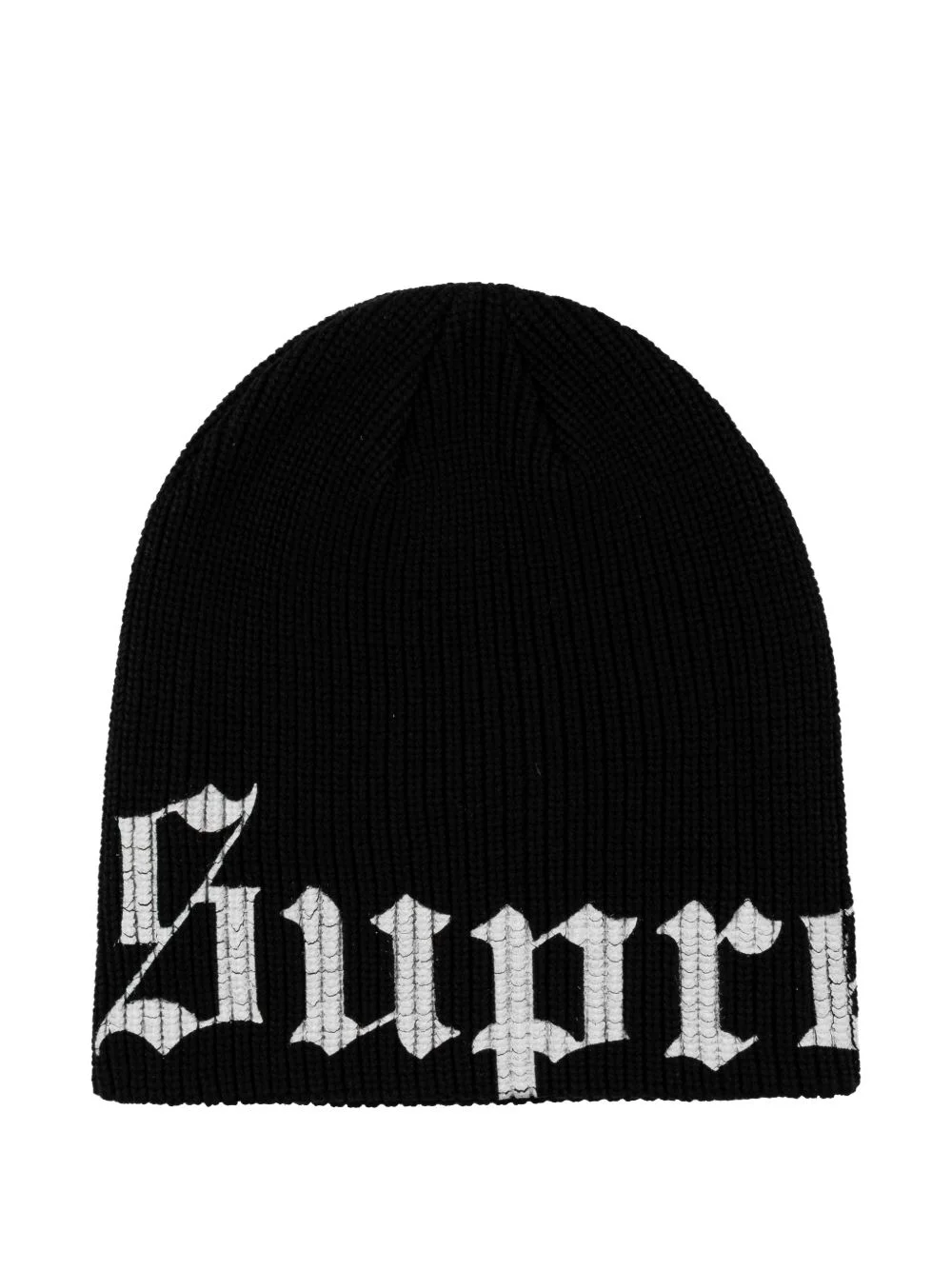 Old English-logo beanie hat - 1