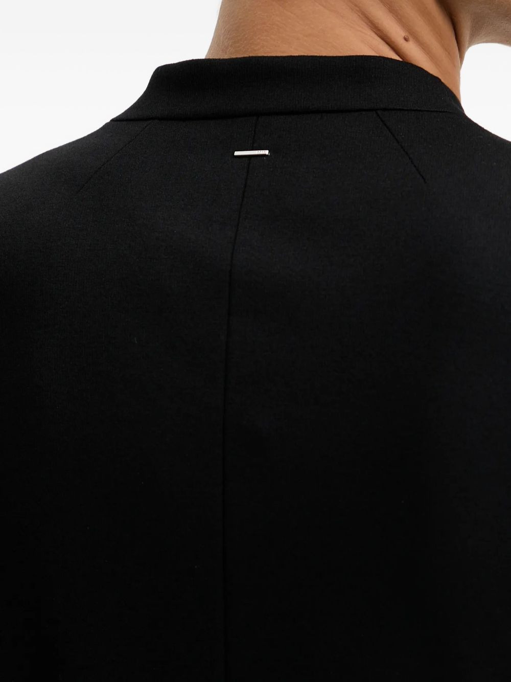 single-button pocketed blazer - 5