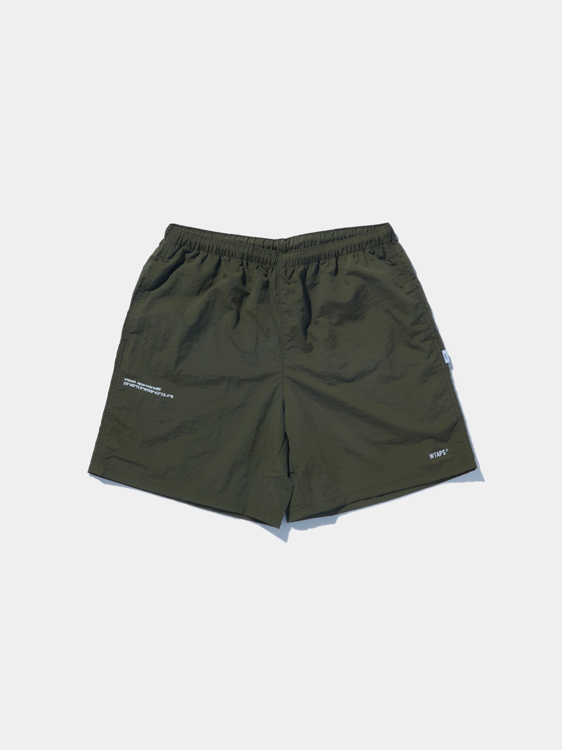 wtaps academy shorts black - ショートパンツ