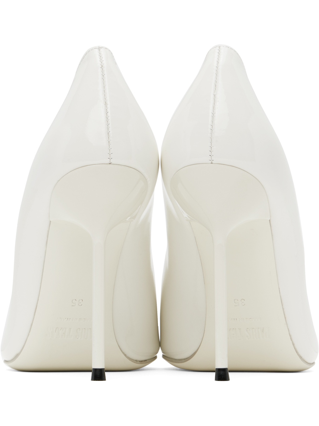 White Lidia Heels - 2