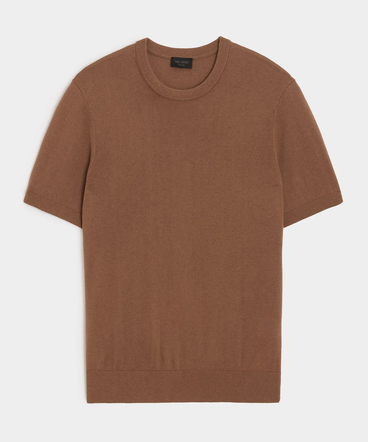 Silk-Cashmere Sweater Tee - 1